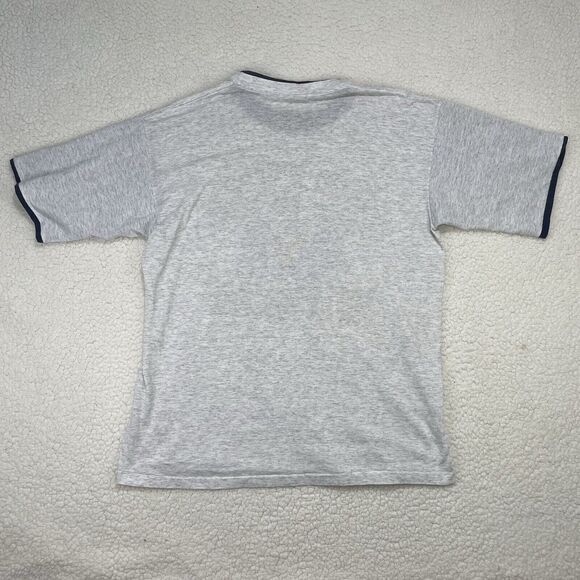 Vintage 1990 West Virginia Mountaineers Double Layer T-Shirt Single Stitch USA - Picture 6 of 8